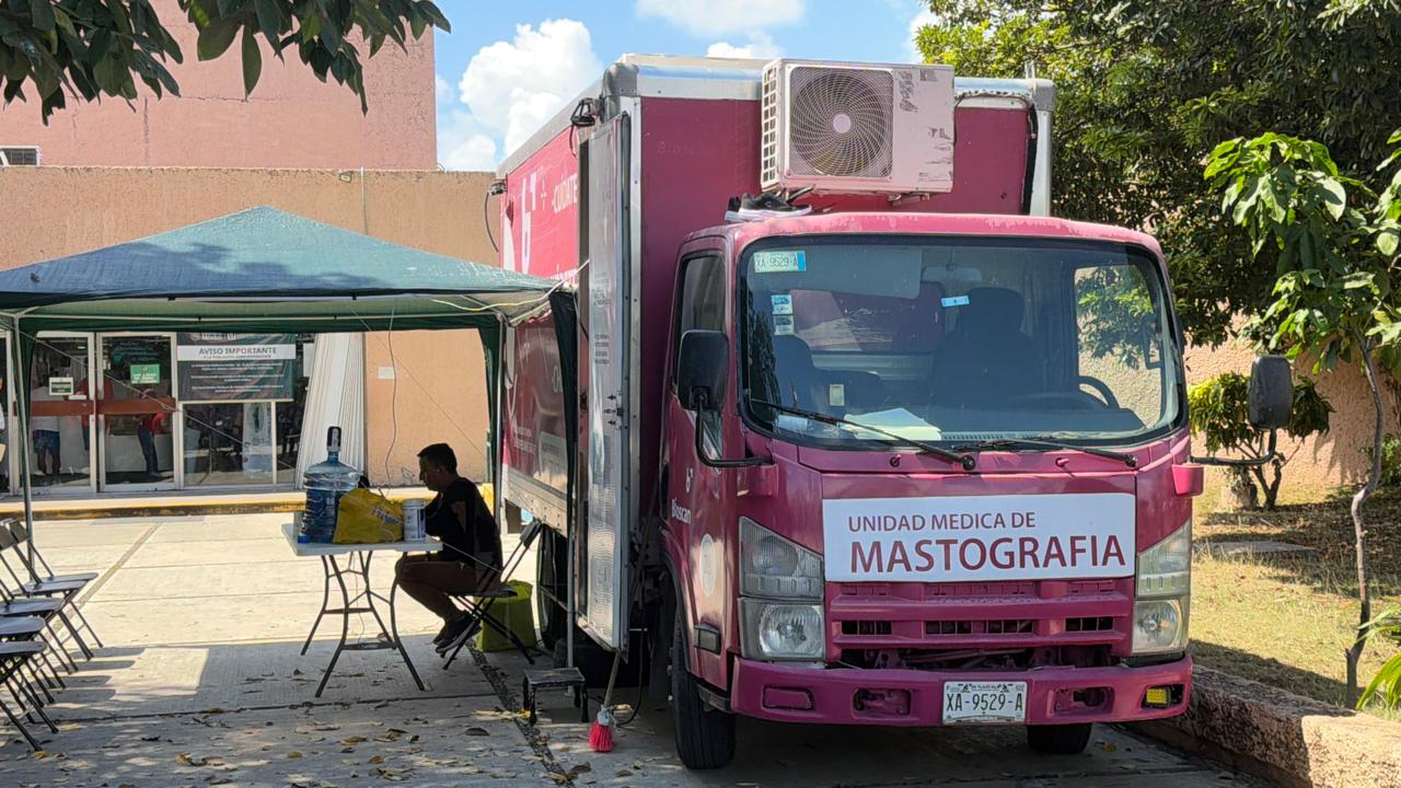 IMSS Quintana Roo refuerza jornadas de mastografías móviles durante mayo