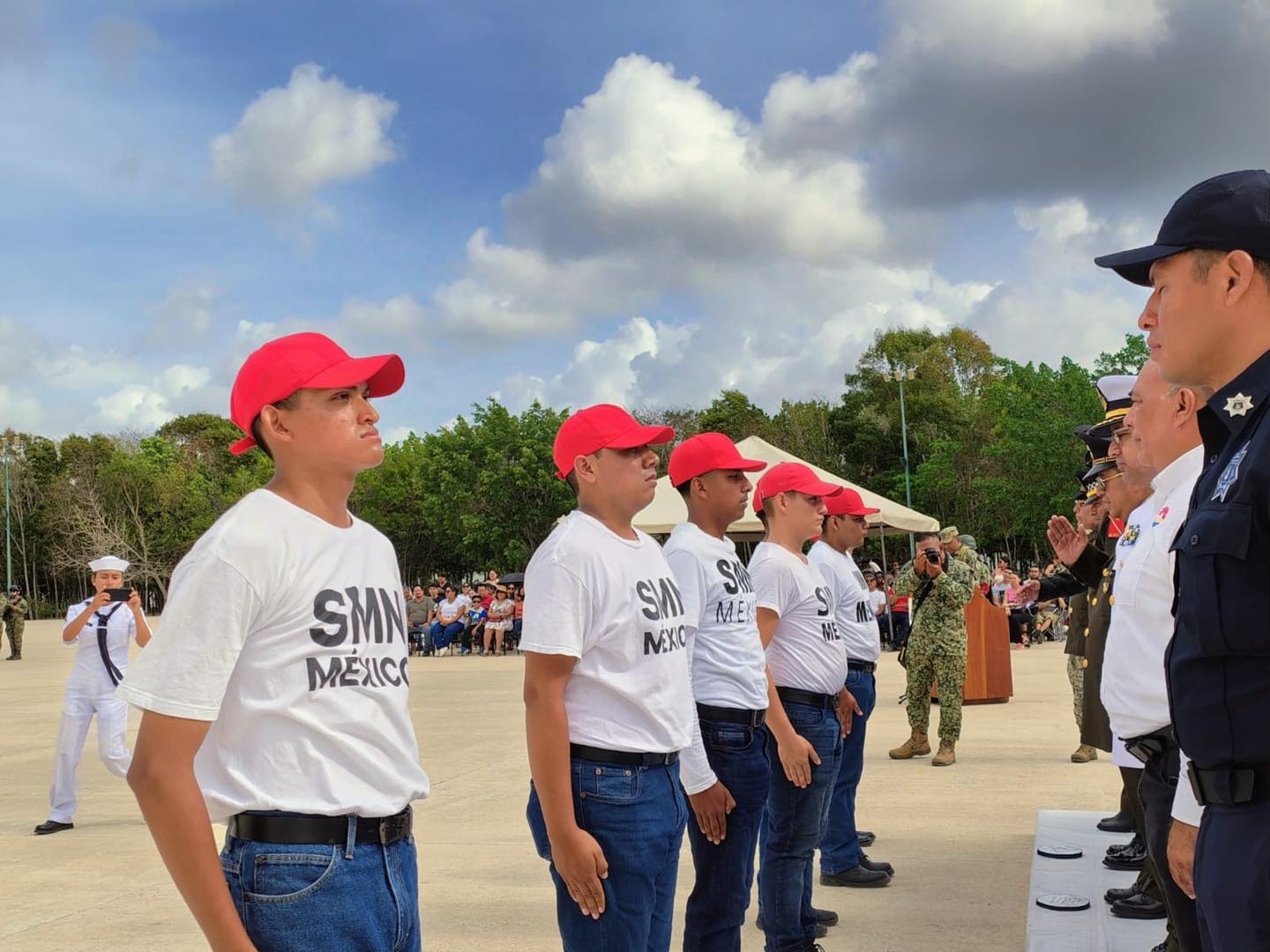 JÓVENES CIERRAN ETAPA DE FORMACIÓN MILITAR CON DISCIPLINA Y COMPROMISO EN CANCÚN