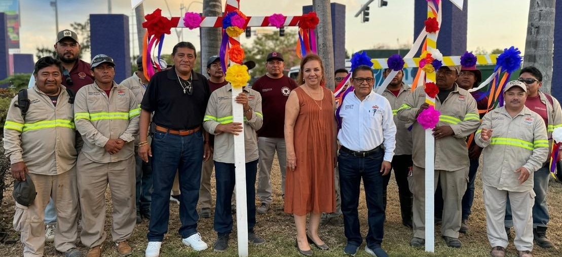 ENTRE FE Y ESFUERZO, ALBAÑILES DE CANCÚN CONMEMORAN SU DÍA CON FESTEJOS ANTICIPADOS