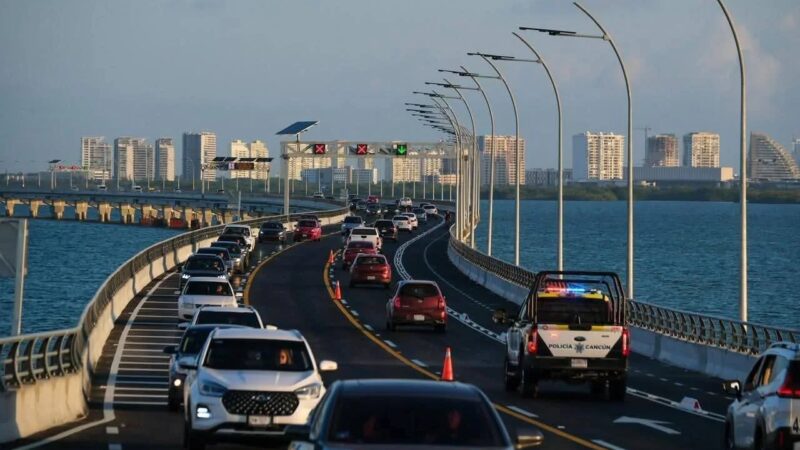BUSCAN REFORZAR LA SEGURIDAD VIAL EN EL PUENTE NICHUPTÉ CON CÁMARAS DE VELOCIDAD