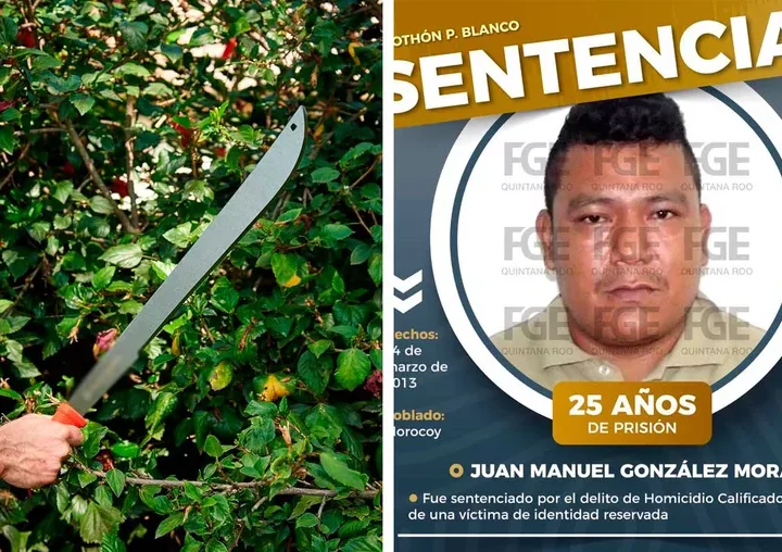 Juez da 25 años de cárcel a sujeto: mató a su amigo a machetazos